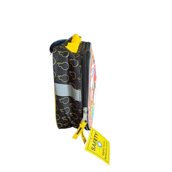 Yokai Watch Characters 16" School Travel Backpack & Lunch Bag Set Red Black NWT - Picture 8 of 14